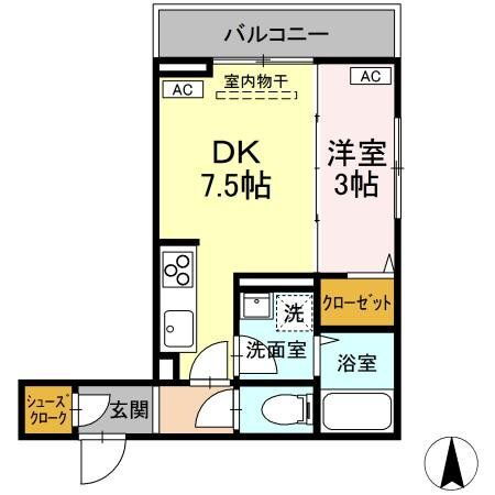 東京都八王子市子安町３ 京王片倉駅 1DK アパート 賃貸物件詳細