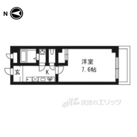 京都府京都市下京区廿人講町 京都駅 1K マンション 賃貸物件詳細