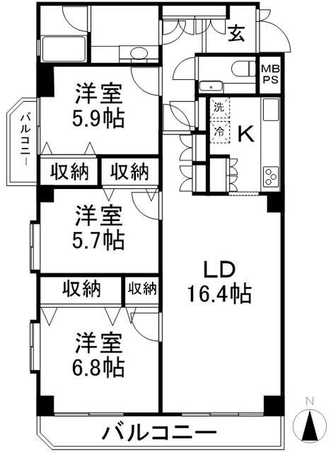 東京都豊島区西池袋２ 池袋駅 3LDK マンション 賃貸物件詳細