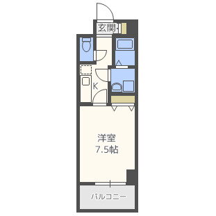 大阪府大阪市福島区海老江８ 淀川駅 1K マンション 賃貸物件詳細