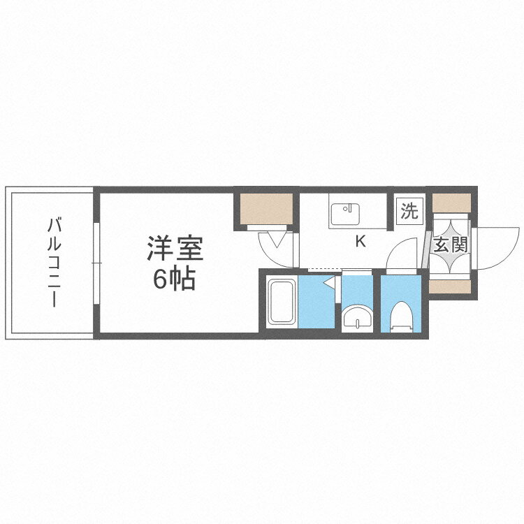 大阪府大阪市西区川口４ 九条駅 1K マンション 賃貸物件詳細