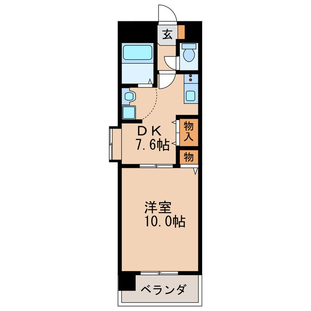 愛知県名古屋市中区千代田１ 矢場町駅 1DK マンション 賃貸物件詳細