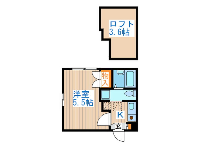 東京都中野区新井３ 沼袋駅 1K アパート 賃貸物件詳細