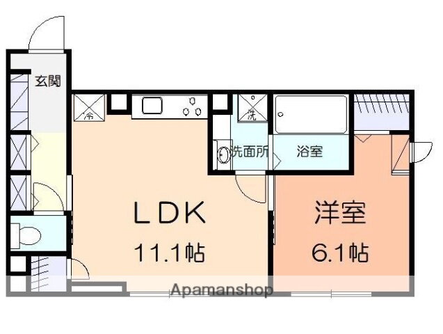 神奈川県綾瀬市上土棚中４ 長後駅 1LDK アパート 賃貸物件詳細