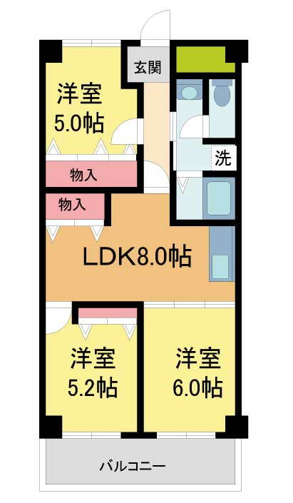 兵庫県西宮市樋之池町 苦楽園口駅 3LDK マンション 賃貸物件詳細