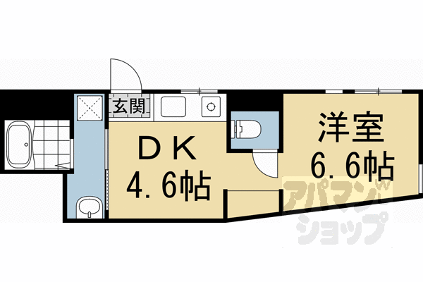 京都府京都市上京区樋之口町 今出川駅 1DK マンション 賃貸物件詳細