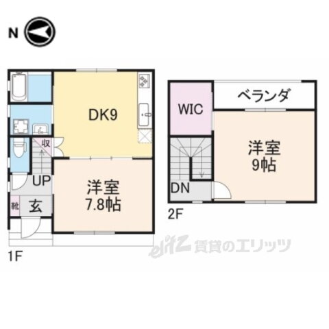 京都府京都市下京区小稲荷町 京都駅 2DK 一戸建て 賃貸物件詳細