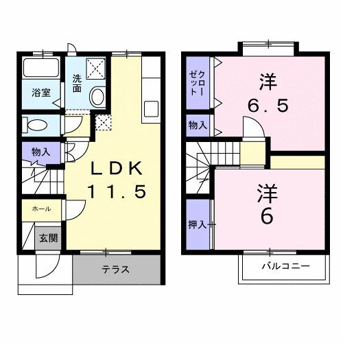 新潟県村上市上片町 村上駅 2LDK アパート 賃貸物件詳細