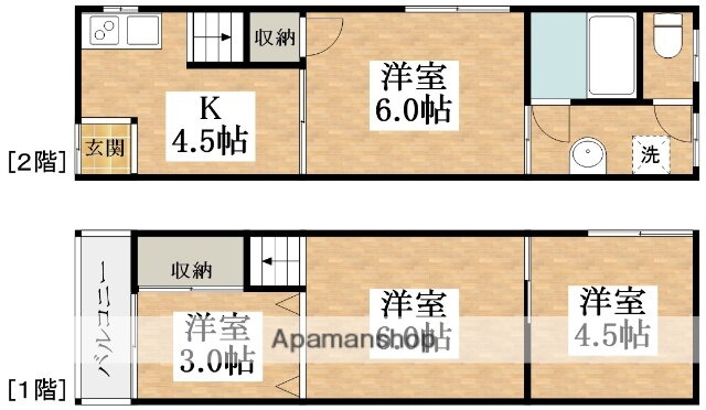 大阪府松原市東新町５ 高見ノ里駅 4K 一戸建て 賃貸物件詳細