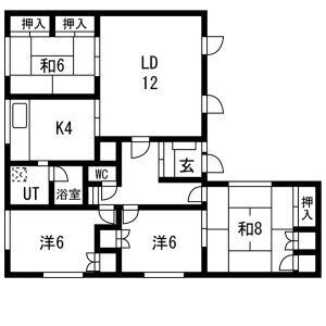 北海道札幌市北区北十四条西１ 北１３条東駅 4LDK アパート 賃貸物件詳細