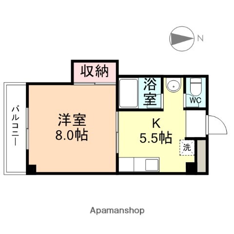 クレール３６ 3階 1DK 賃貸物件詳細