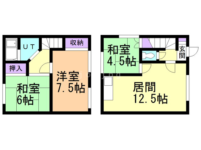 グリンピア３２ 2階 3LDK 賃貸物件詳細