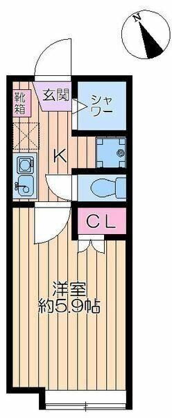 東京都葛飾区白鳥３ お花茶屋駅 1K アパート 賃貸物件詳細