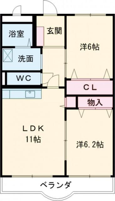 岐阜県関市肥田瀬 関富岡駅 2LDK マンション 賃貸物件詳細