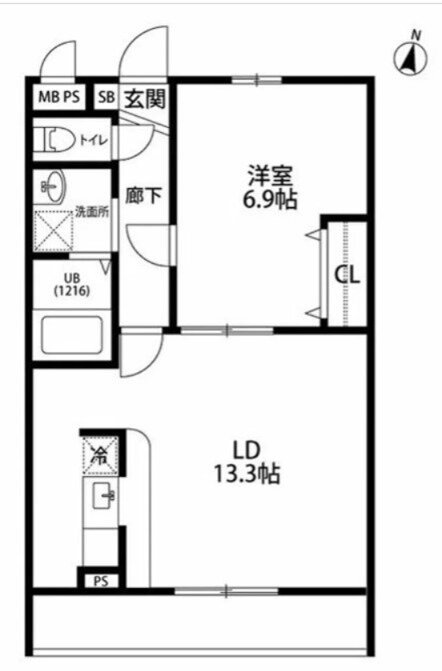 埼玉県草加市苗塚町 草加駅 1LDK アパート 賃貸物件詳細