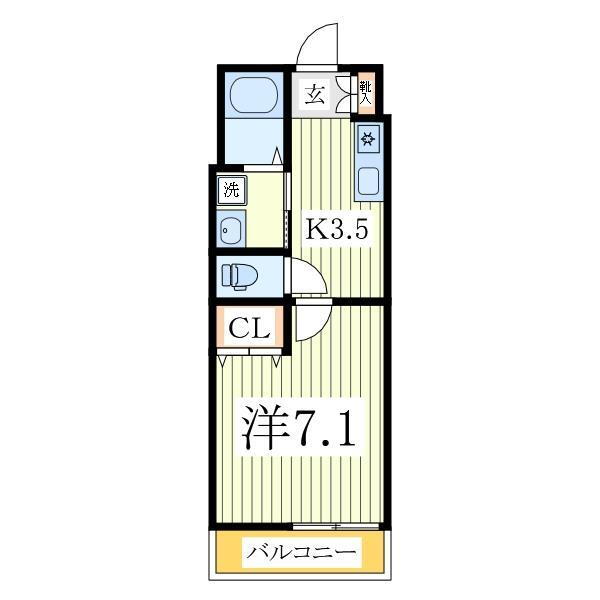 千葉県流山市向小金３ 南柏駅 1K アパート 賃貸物件詳細