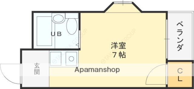 大阪府東大阪市高井田 ＪＲ河内永和駅 ワンルーム マンション 賃貸物件詳細