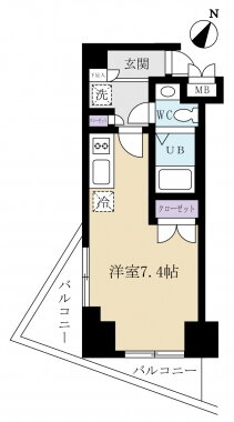 東京都品川区北品川２ 新馬場駅 ワンルーム マンション 賃貸物件詳細