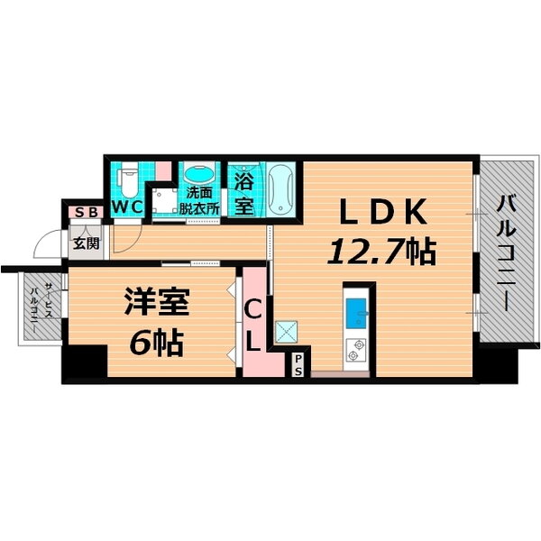 大阪府大阪市城東区鴫野西１ 京橋駅 1LDK マンション 賃貸物件詳細