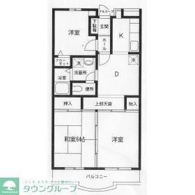 神奈川県横浜市港北区高田東１ 高田駅 3DK マンション 賃貸物件詳細