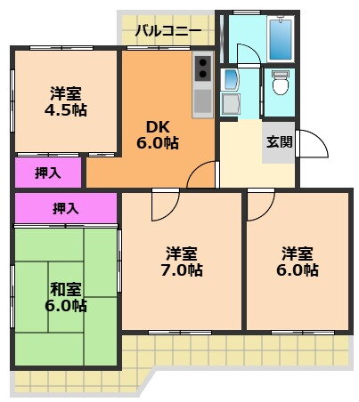 大阪府高槻市塚原１ 摂津富田駅 4DK マンション 賃貸物件詳細