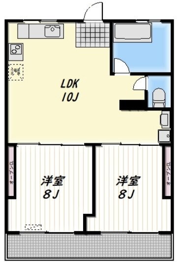 東京都中野区上高田４ 東中野駅 2LDK マンション 賃貸物件詳細