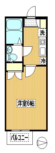 東京都稲城市矢野口 矢野口駅 1K アパート 賃貸物件詳細
