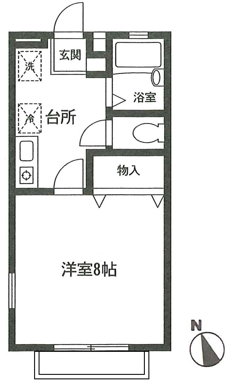 神奈川県藤沢市辻堂１ 辻堂駅 1K アパート 賃貸物件詳細