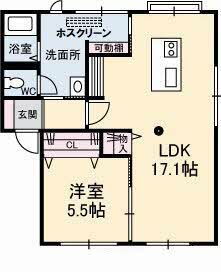 愛媛県西条市大町 伊予西条駅 1LDK アパート 賃貸物件詳細