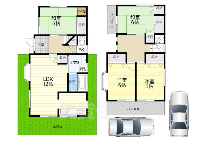 奈良県生駒市鹿ノ台北１ 学研奈良登美ヶ丘駅 4LDK 一戸建て 賃貸物件詳細