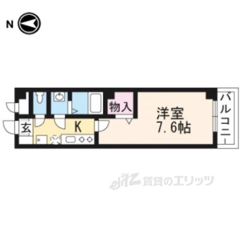 京都府京都市下京区西七条八幡町 西院駅 1K マンション 賃貸物件詳細