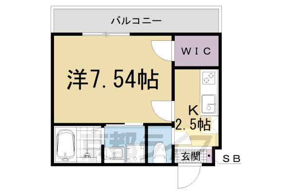 京都府京都市山科区御陵鴨戸町 御陵駅 1K アパート 賃貸物件詳細