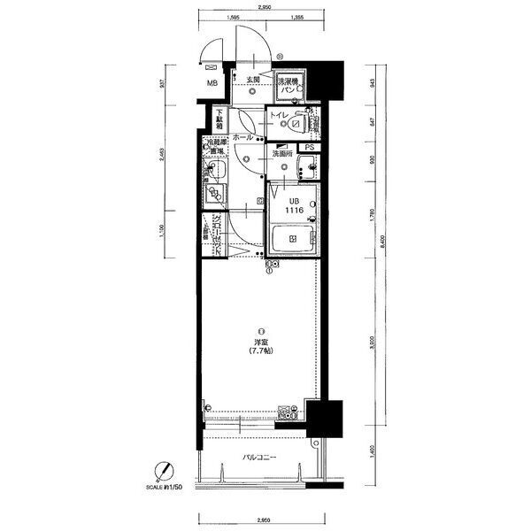 福岡県福岡市中央区薬院４ 薬院大通駅 1K マンション 賃貸物件詳細