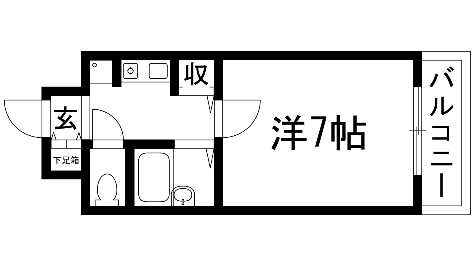 兵庫県川西市満願寺町 雲雀丘花屋敷駅 1K マンション 賃貸物件詳細