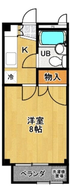 福島県郡山市桑野２ 郡山駅 1K マンション 賃貸物件詳細