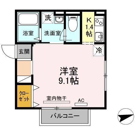 徳島県徳島市南沖洲１ 阿波富田駅 ワンルーム アパート 賃貸物件詳細