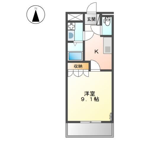 兵庫県姫路市飾磨区上野田２ 亀山駅 1K アパート 賃貸物件詳細