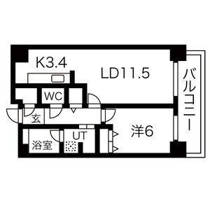 北海道札幌市北区北八条西３ さっぽろ駅 1LDK マンション 賃貸物件詳細