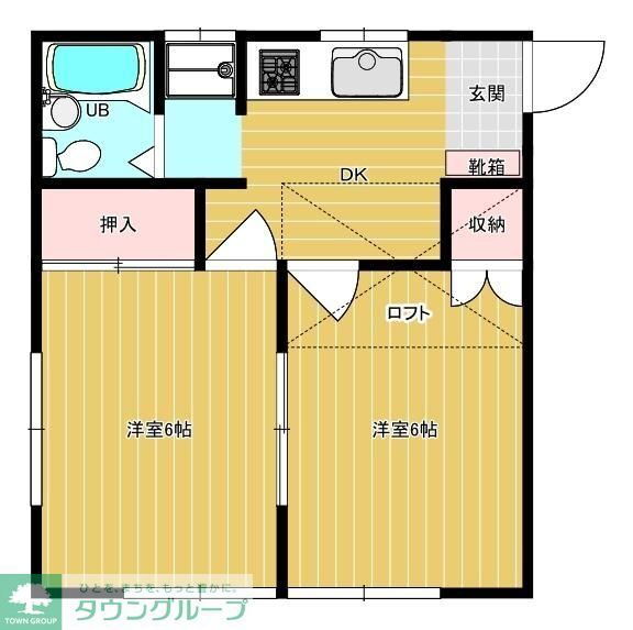 東京都東大和市新堀１ 小川駅 2DK アパート 賃貸物件詳細