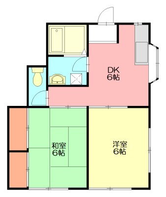 カサベルテ 1階 2DK 賃貸物件詳細