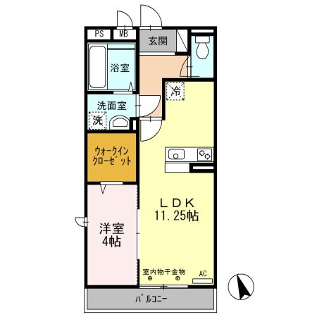 東京都調布市小島町１ 調布駅 1LDK アパート 賃貸物件詳細