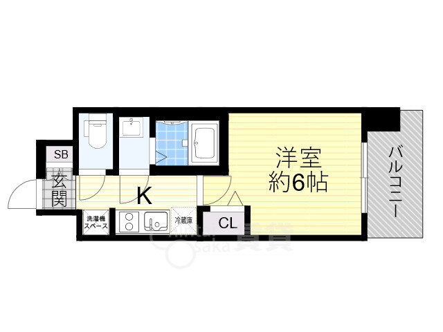 大阪府大阪市淀川区三津屋北２ 神崎川駅 1K マンション 賃貸物件詳細