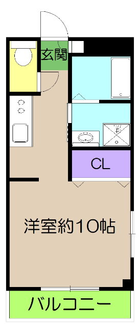 高知県高知市中秦泉寺 高知駅 ワンルーム アパート 賃貸物件詳細