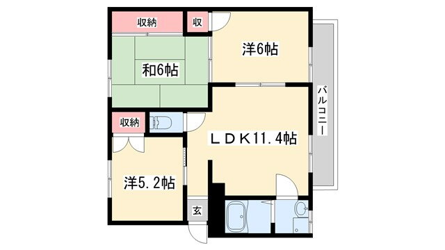 兵庫県姫路市大津区天満 山陽天満駅 3LDK アパート 賃貸物件詳細