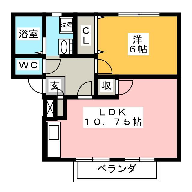 三重県桑名市星見ヶ丘３ 桑名駅 1LDK アパート 賃貸物件詳細
