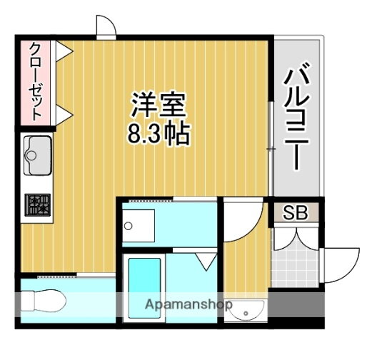 リレックス北清水 3階 ワンルーム 賃貸物件詳細