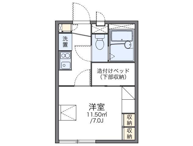 東京都足立区佐野１ 北綾瀬駅 1K アパート 賃貸物件詳細