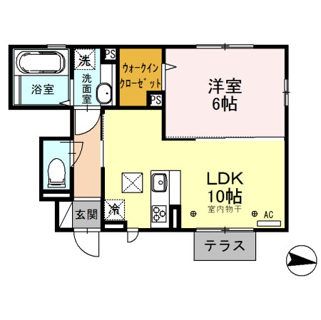 埼玉県ふじみ野市駒西１ ふじみ野駅 1LDK アパート 賃貸物件詳細