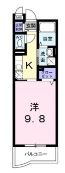 東京都日野市万願寺２ 甲州街道駅 1K マンション 賃貸物件詳細