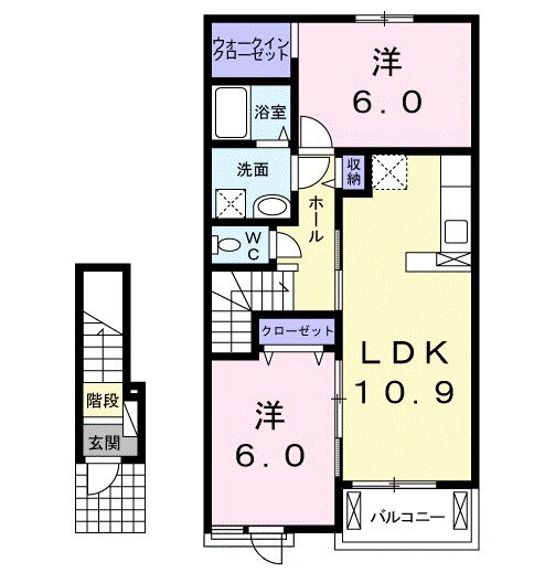 神奈川県三浦市初声町和田 三崎口駅 2LDK アパート 賃貸物件詳細
